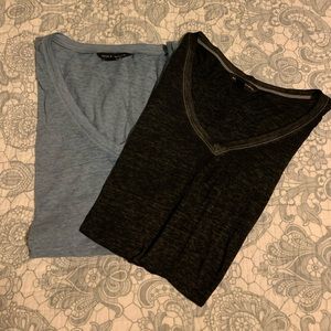 Lot of 2 Rock & Republic t-shirts